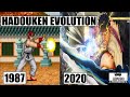 Hadouken Evolution 💨💥 Ryu Evolution 🥋 Street Fighter (1987 - 2020) Hadoken de Ryu Evolucion