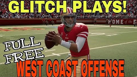 FULL OF GLITCH PLAYS! Best Balanced Offense in Madden 20! Full WEST COAST Playbook Part 1 FREE EBOOK