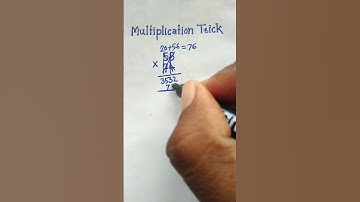 Multiplication Tricks 2 Digit Numbers #tricks #trick #shorts