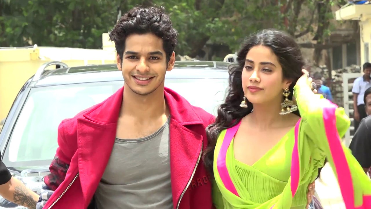 Janhvi Kapoor - Ishaan Khattar GRAND ENTRY At 'Dhadak' Trailer Launch ishaan khattar age
