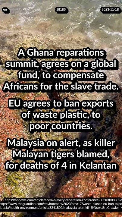 A Ghana reparations summit, agrees on a global fund, to compensate