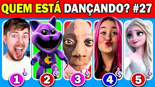 🔊 Adivinhar QUEM ESTÁ Dantando? 🎶💃 #27| MR Beast, Tenge, Elsa, Panda, Emilly Vick, Lisa, Gegagedige