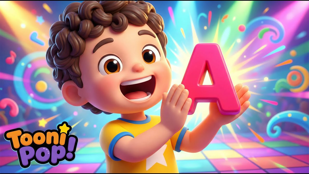 ABC Dance Song for Kids | Learn Alphabet A to Z with Fun Movement