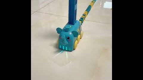 New domino train block with lights and music | new train launch | awesome domino train launched