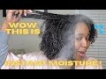 WATCH THIS | YOU MUST DO THIS | STEAMING NATURAL HAIR FOR  MAXIMUM MOISTURE 💦 #steaming #naturalhair