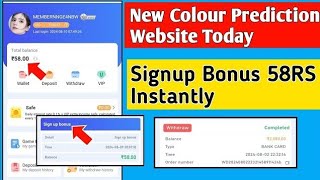 New Colour Prediction App Signup Bonus  ₹100  | Best Color Game  Today Colour Prediction screenshot 4