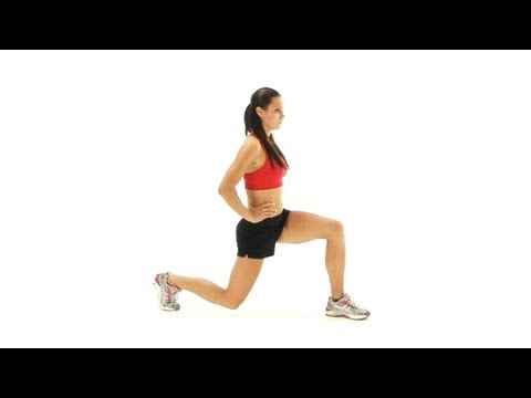 The lunge exercise good for Knee and thigh injuries