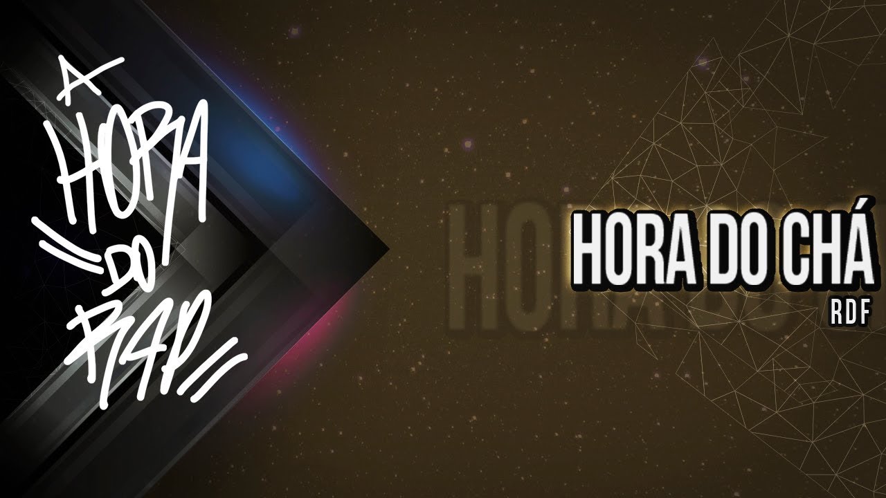 RDF e Caligrafia Marginal - Hora Do Chá