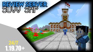 Sans SMP S4 versi Mcpe! - Review Server Suvv SMP S6