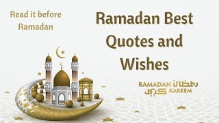 Ramadan Mubarak Best Quotes in English | Best Quotes and Wishes about Ramadan Kareem| Burning Desire screenshot 3