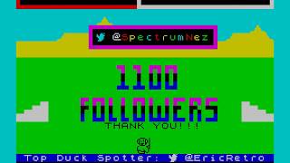 1100 Twitter Followers Sinclair BASIC