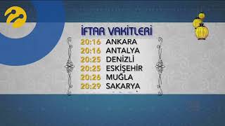 Tgrt Haber Ramazan 2018 İmsak İftar Vakitleri Teaser