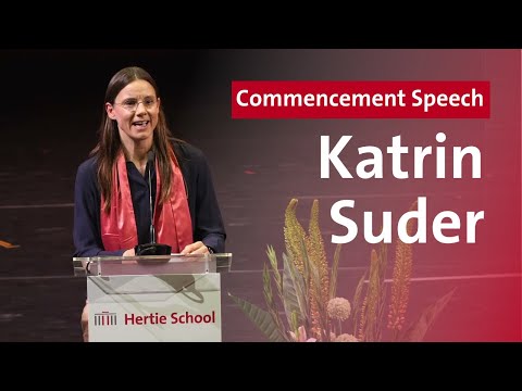Katrin Suder - Commencement Speaker | 2022 MPP, MIA and PhD Graduation