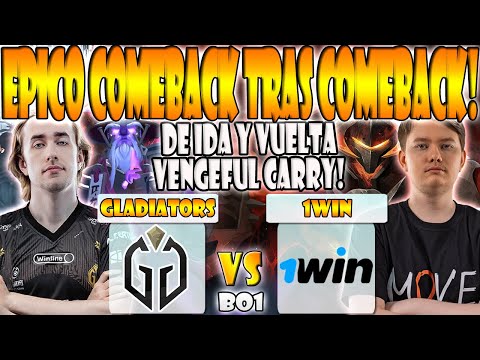 GLADIATORS VS 1WIN [BO1]CCNC, DYRACHYO, ACE VS MUNKUSHI, CLOUD - 1 WIN SERIES DOTA 2 SUMMER - DOTA 2