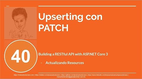 Upserting con PATCH