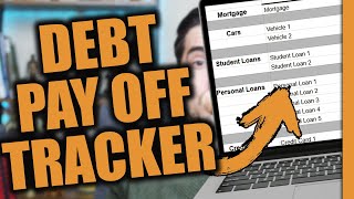 Debt Payoff Tracker Spreadsheet | Google Sheets and Excel
