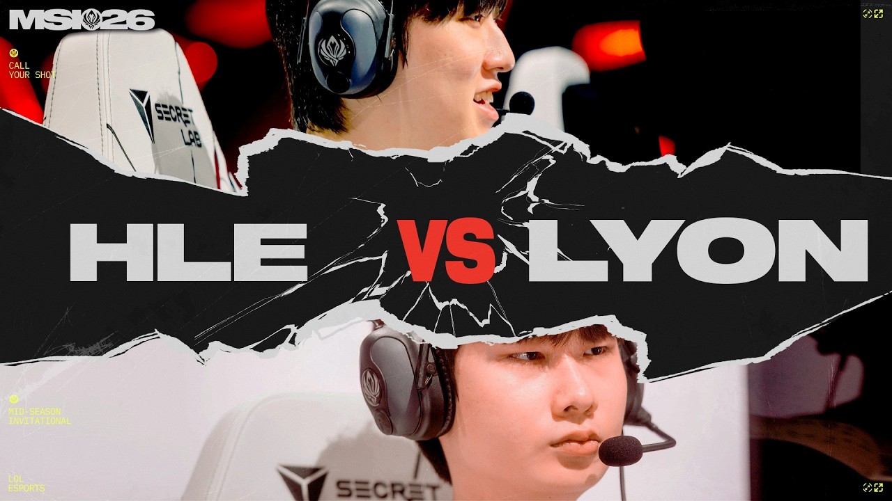 LYON vs HLE | MSI 2026 | Lower Bracket Final | Game 02 | LYON vs Hanwha Life Esports