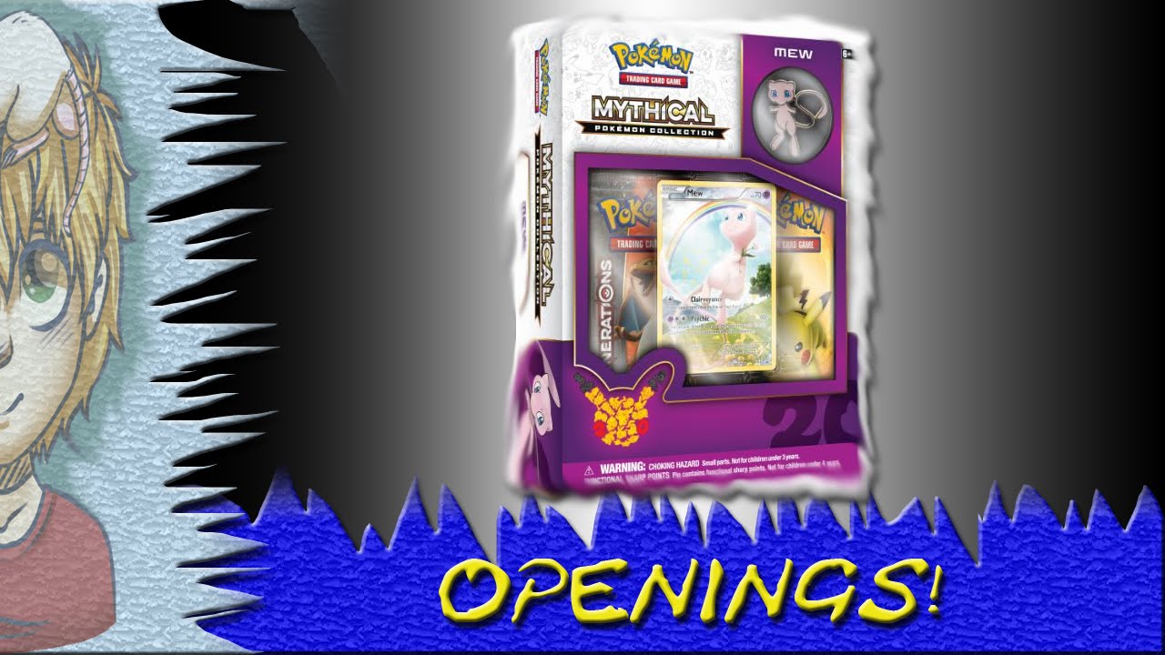 BOOSTER OPENING! - Pokemon Mythical Collection - Mew