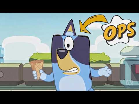 Erros em Bluey que você nunca percebeu | BLUEY