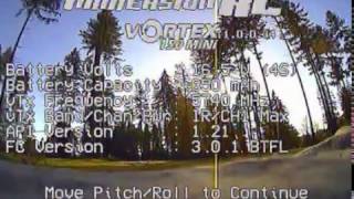 Immersion vortex 150 First flights FPV