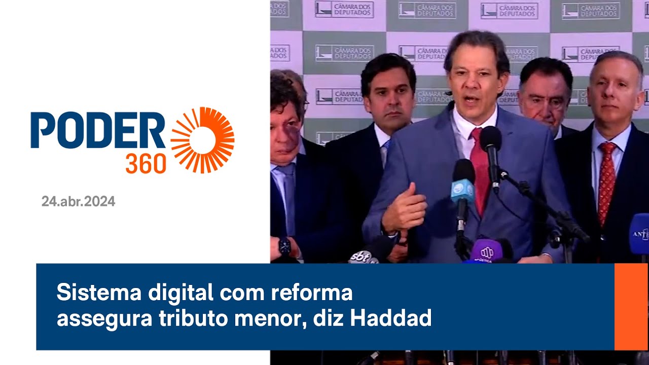 Sistema digital com reforma assegura tributo menor, diz Haddad