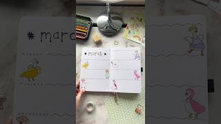 week 4 for march! #journal #journaling #weeklyspread #planner #bujoinspiration #bulletjournal #fyp