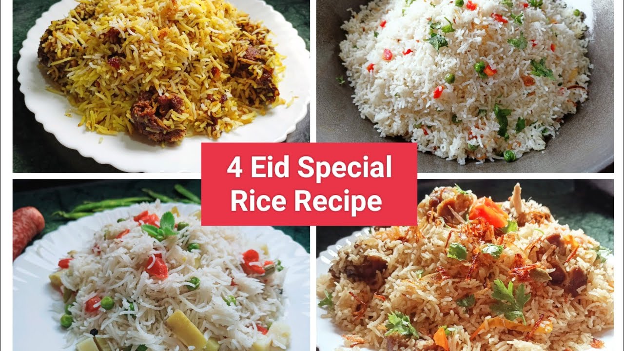 Eid Rice Eid Ul Adha Recipes | Bakra Eid Special Rice Recipes - YouTube