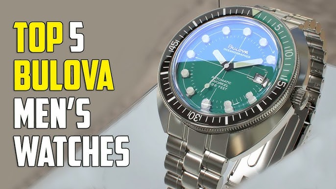 I Bought Myself An Iced Out Watch | Mens Bulova Crystal Watch - Youtube