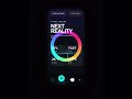 Neural Time Machine UI in flutter                          #flutter #flutterdev #uidesign #shorts