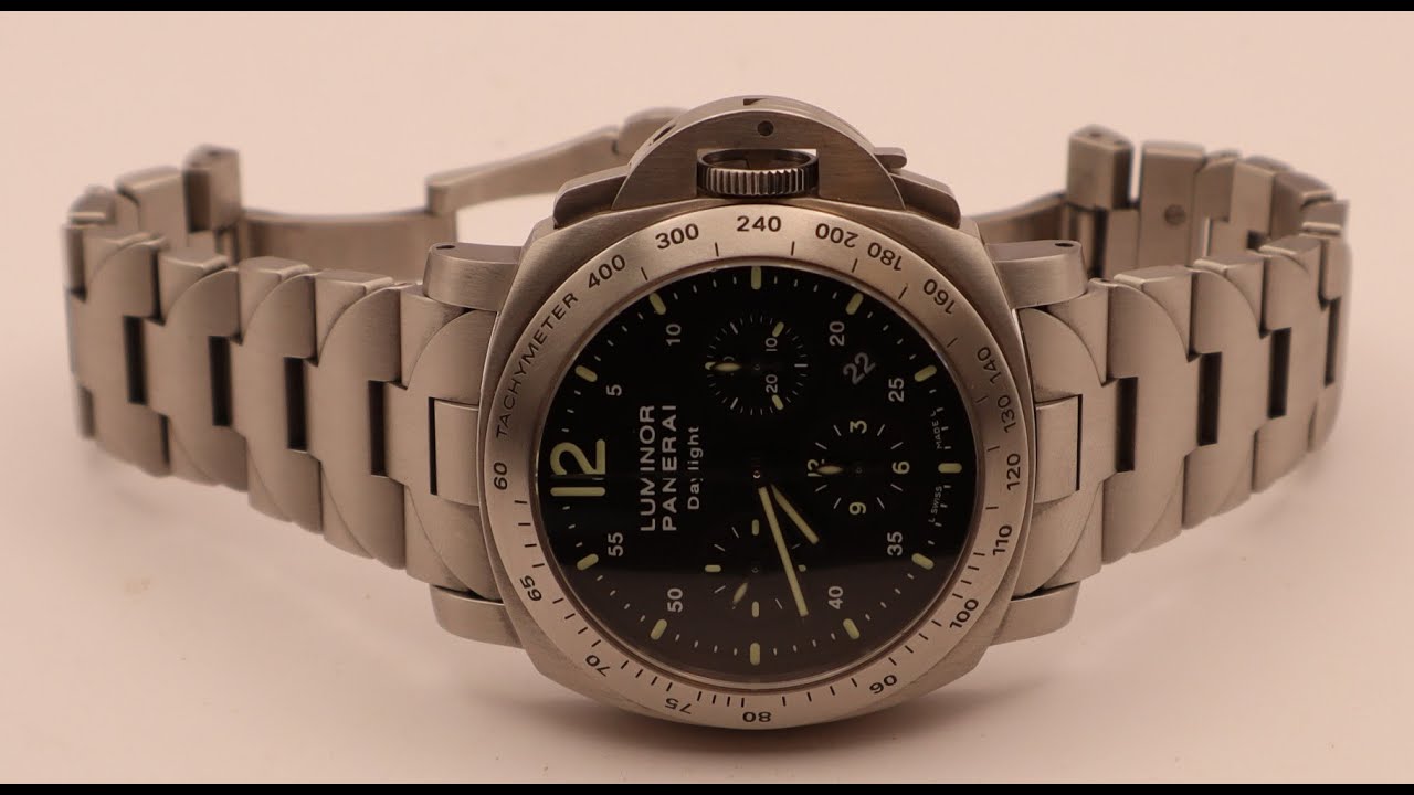 Panerai PAM236 Luminor Chrono Daylight Sylvester Stallone Watch