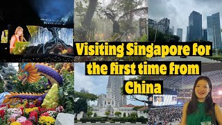 I visited Singapore for the first time from China and Singapore is...