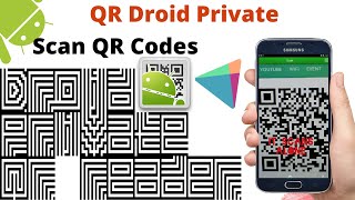 Scan codes with: QR Droid Private (Android App) | Free screenshot 2