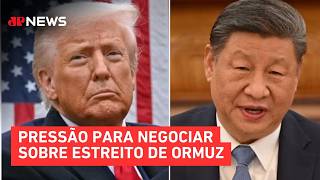 Trump ameaça cancelar viagem à China