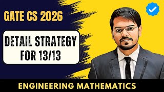 How to Score 13/13 Marks in Engineering Mathematics in GATE CS 2026