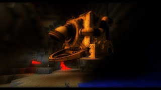 down in the inky mines...