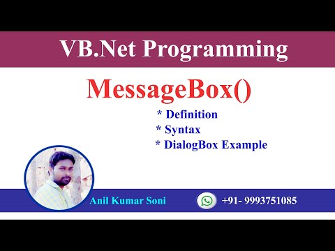 MessageBox | MessageBox()