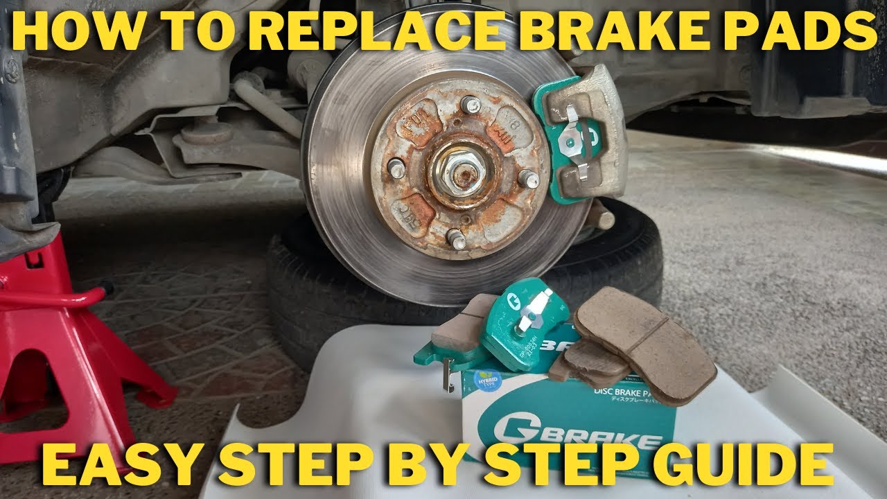 How to Replace Brake Pads [Easy Step-By-Step Guide] - YouTube