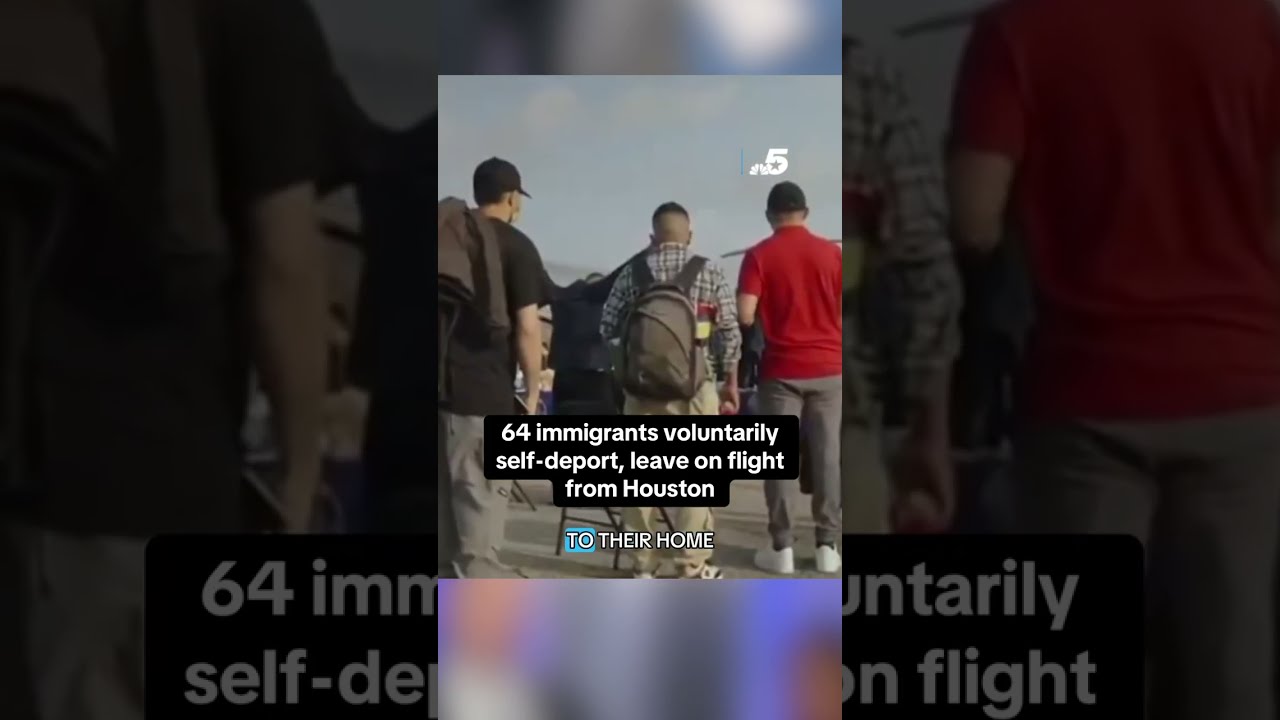 64 People Voluntarily Self Deport In First Flight Of New U S Program NBC DFW