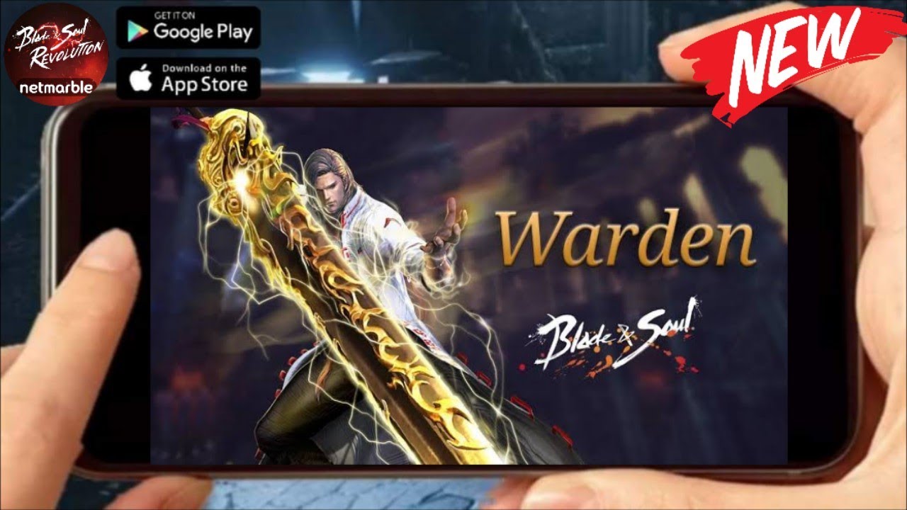 BLADE & SOUL REVOLUTION (EN) 2022 New-Class Warden Update + New-Server Android-Gameplay