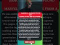 SAMUEL L JACKSON FOUND OUT MARVEL STOLE THIS 👁️📂 #samuelljackson #nickfury #marvel