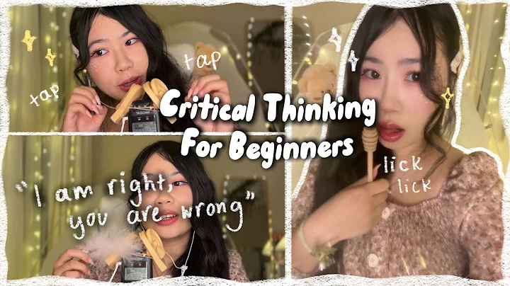 ASMR Beginners guide to critical thinking part 1 | Bite Sized Philosophy thumbnail