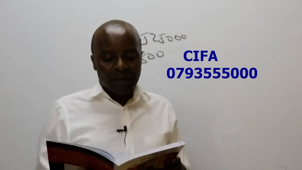 CIFA-ALTERNATIVE INVESTMENT ANALYSIS//CPA KENYA
