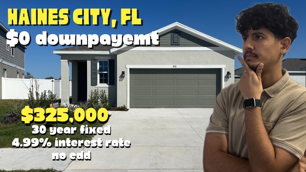 0 DOWNPAYMENT! LOWPRICED NEW CONSTRUCTION HOMES HAINES CITY, FL