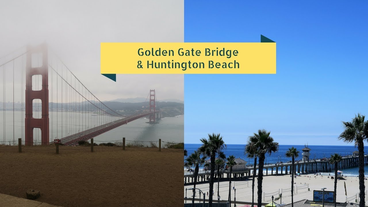 cole and savannah videos Golden Gate Bridge & Huntington Beach: August 2017 Vacation Vlogs