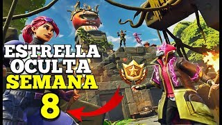 Ubicacion Exacta Desafio Secreto Semana 8 Temporada 5 Nivel Gratis Fortnite Battle Royal