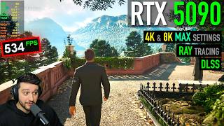 RTX 5090 - 007 First Light - 4K and 8K MAX Settings Gameplay!