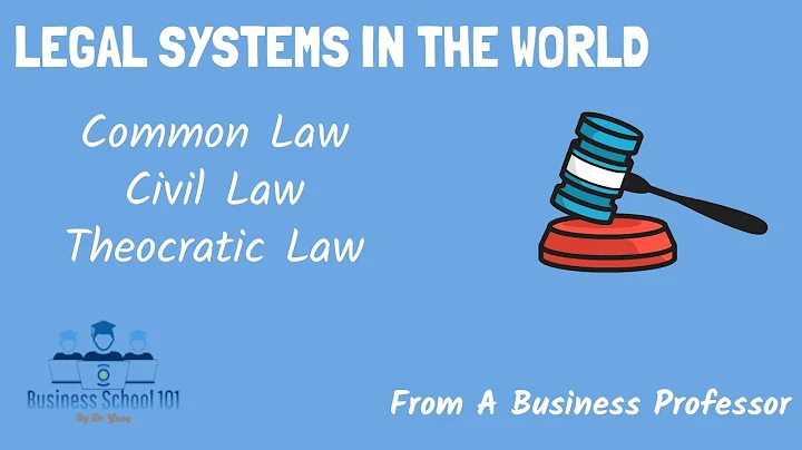 Legal System in the World | International Business | From A Business Professor - DayDayNews