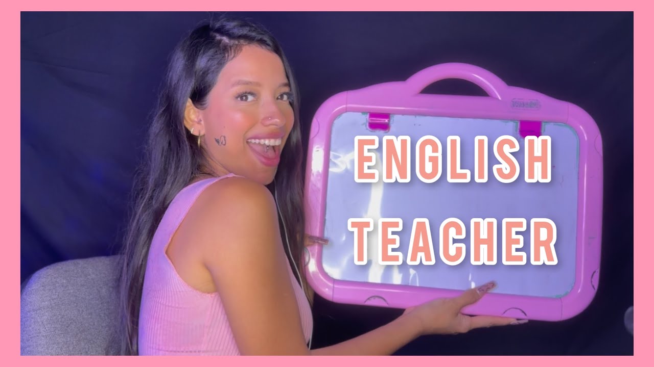 ASMR TE ENSEÑO FRASES EN INGLÉS 💖 // YAMILKA ASMR