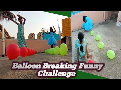 Baloon 🎈🎈🎈 Lap Sitting and Breaking 🎈🎈🎈  Kids Funny challenge 😂🤣😀