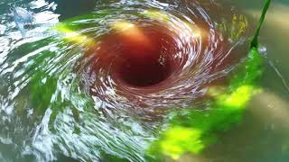 Real large vortex/whirlpool at Saint-Malo (Barrage de la Rance) [simulation]  whirlpool Full Color#2